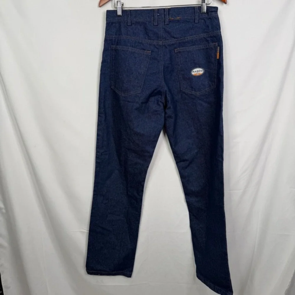 Rasco FR Flame Resistant Classic Fit Blue Denim Jeans FR4622‎ Mens 30x30 NWT
